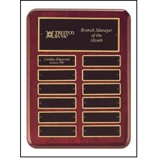 Rosewood Perpetual Plaque